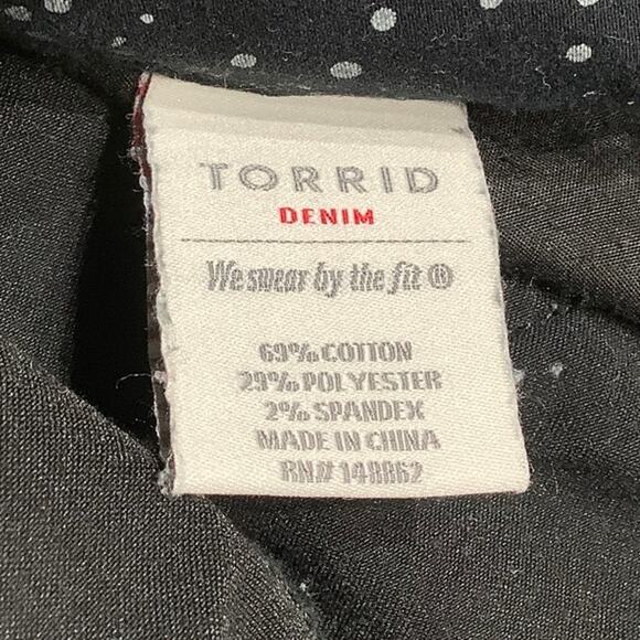 Torrid Black Moon & Stars Print Jeggings, Sz 16R Celestial, Stylish, Comfortable - Picture 5 of 8